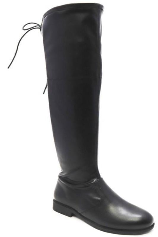 Womens Drawstring String Over The Knee High Boots