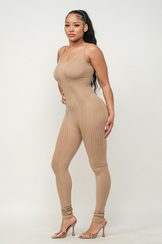 Seamless Cut Out Jumpsuit JULIA