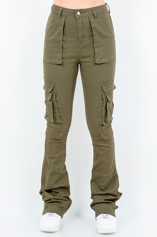 Stacked Cargo Pants AMERICAN BAZI