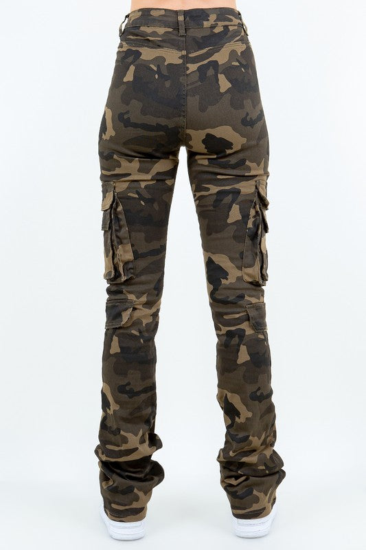 Stacked Cargo Pants AMERICAN BAZI