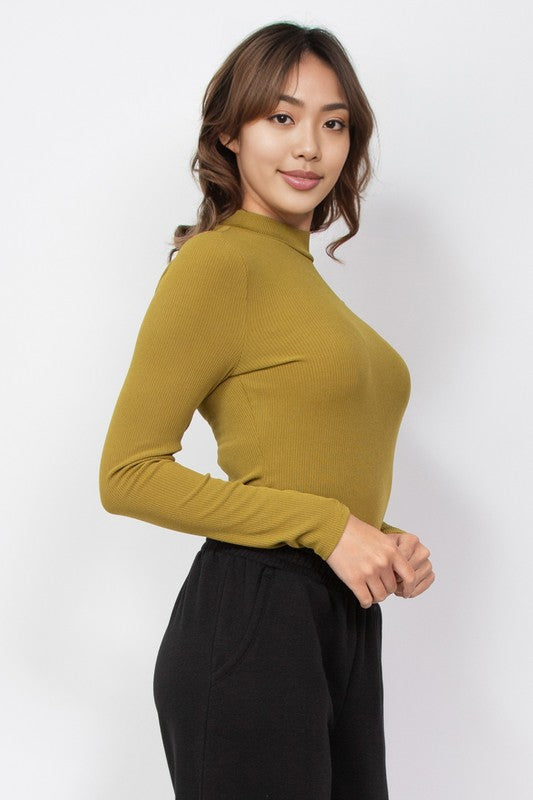 Mock Neck Bodysuit shopiris