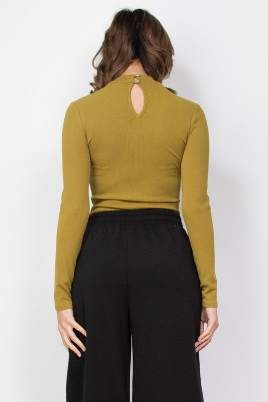 Mock Neck Bodysuit shopiris