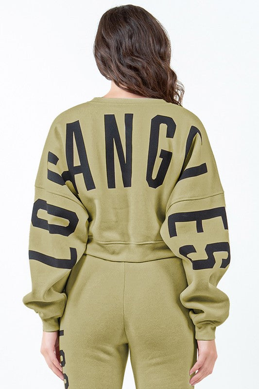 Los Angeles Crew Neck Pullover