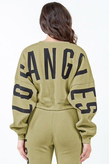 Los Angeles Crew Neck Pullover