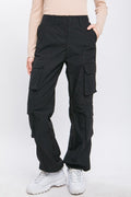 Cargo Pants with Button Closure STYLE MELODY, INC