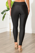 High Waist Shiny Leggings LETS GO APPAREL