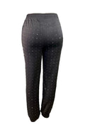 Rhinestone Round Neck Mid-Rise Jogger Set shopiris