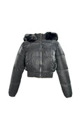 Puffed Fur Hoodie Jacket shopiris