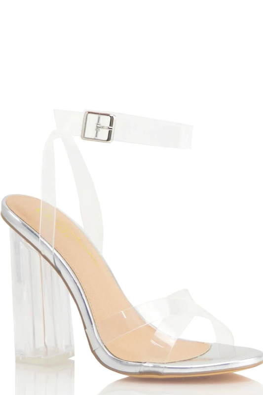 Chunky Lucite Heel OLI J INC