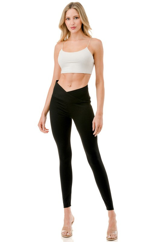 High Waist V-Line Leggings SUPERLINE