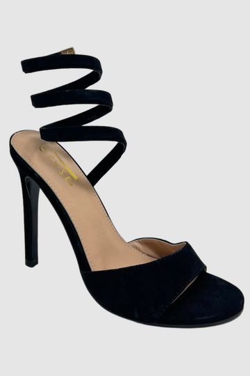 Spiral Strap Heels ELEGANCE FOOTWEAR