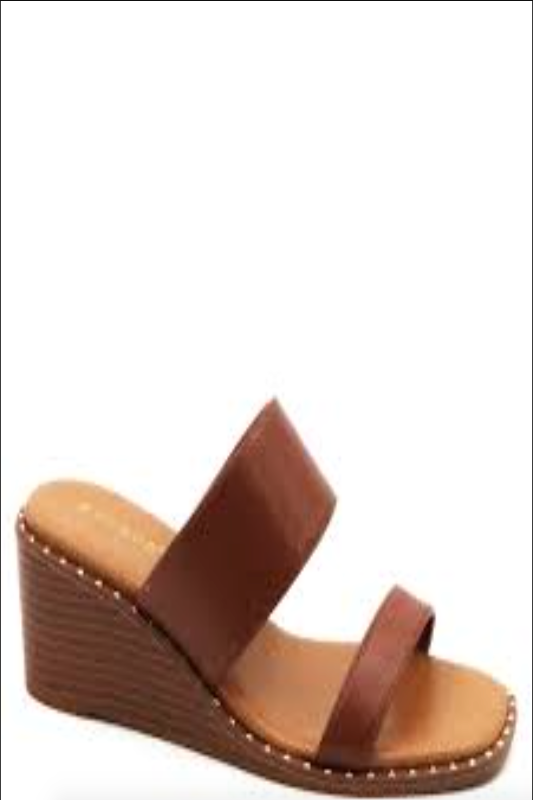 Double Band W/ Studded Welt Sandal J.P ORIGINALS