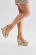 Woven Strap Knot Espadrilles J.P ORIGINALS