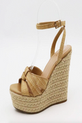 Woven Strap Knot Espadrilles J.P ORIGINALS