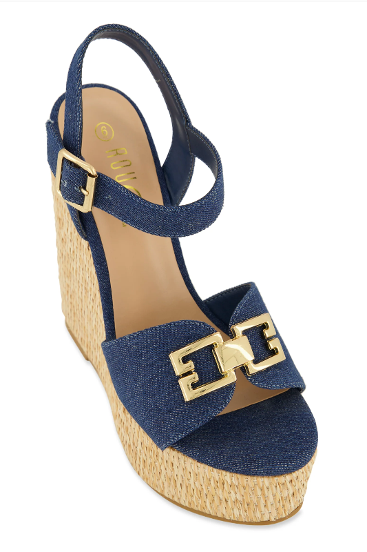 Platform Wedge with Ankle Strap J.P ORIGINALS