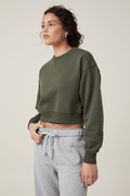 Fleece Sweater Top AMBIANCE APPAREL