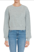 Fleece Sweater Top AMBIANCE APPAREL