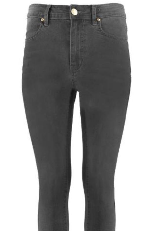 Washed Out Skinny Jeans - Gray AWESOME CONCEPT INC