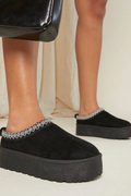 Slip on Platform Booties FOREVER LINK INTL INC