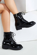 Forever Women Sole Lace Up Combat Boots FOREVER LINK INTL INC