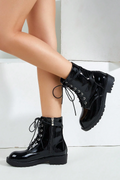 Forever Women Sole Lace Up Combat Boots FOREVER LINK INTL INC