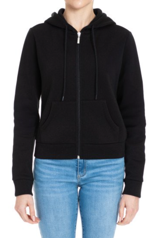 Fleece Jacket With Hoodie AMBIANCE APPAREL