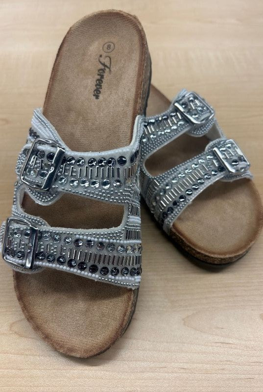 Decorated Birkenstock Slide