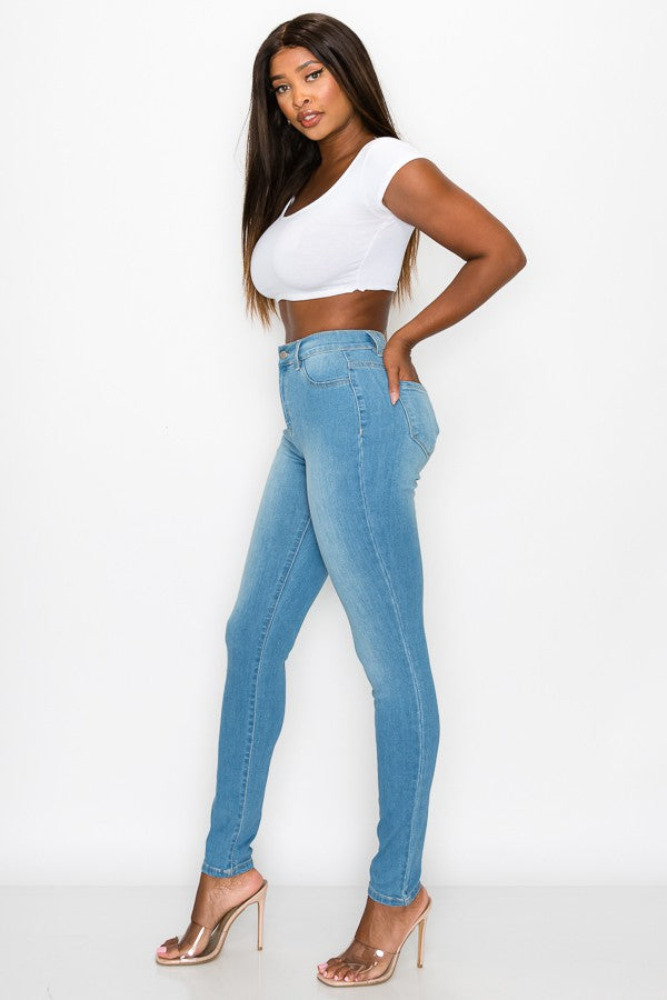 Classic High Rise Skinny Jeans ENCORE JEANS.CORP