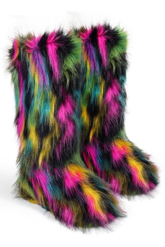 Fuzzy Fur Boots LILIANA