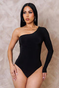 One Sleeve Shoulder Bodysuits LETS GO APPAREL