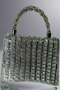 Square Crystal Clutch Purse ICCO