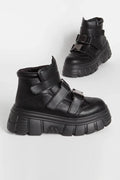 High Top Buckle Velcro Sneaker 1 BEST DEAL 4 LESS