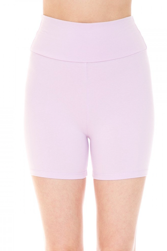 High Waist Knit Bike Short AMBIANCE APPAREL