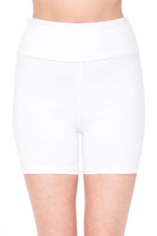 High Waist Knit Bike Short AMBIANCE APPAREL