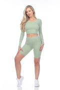 Waist Shaper Tummy Control Biker Shorts Set LA SOCIETY