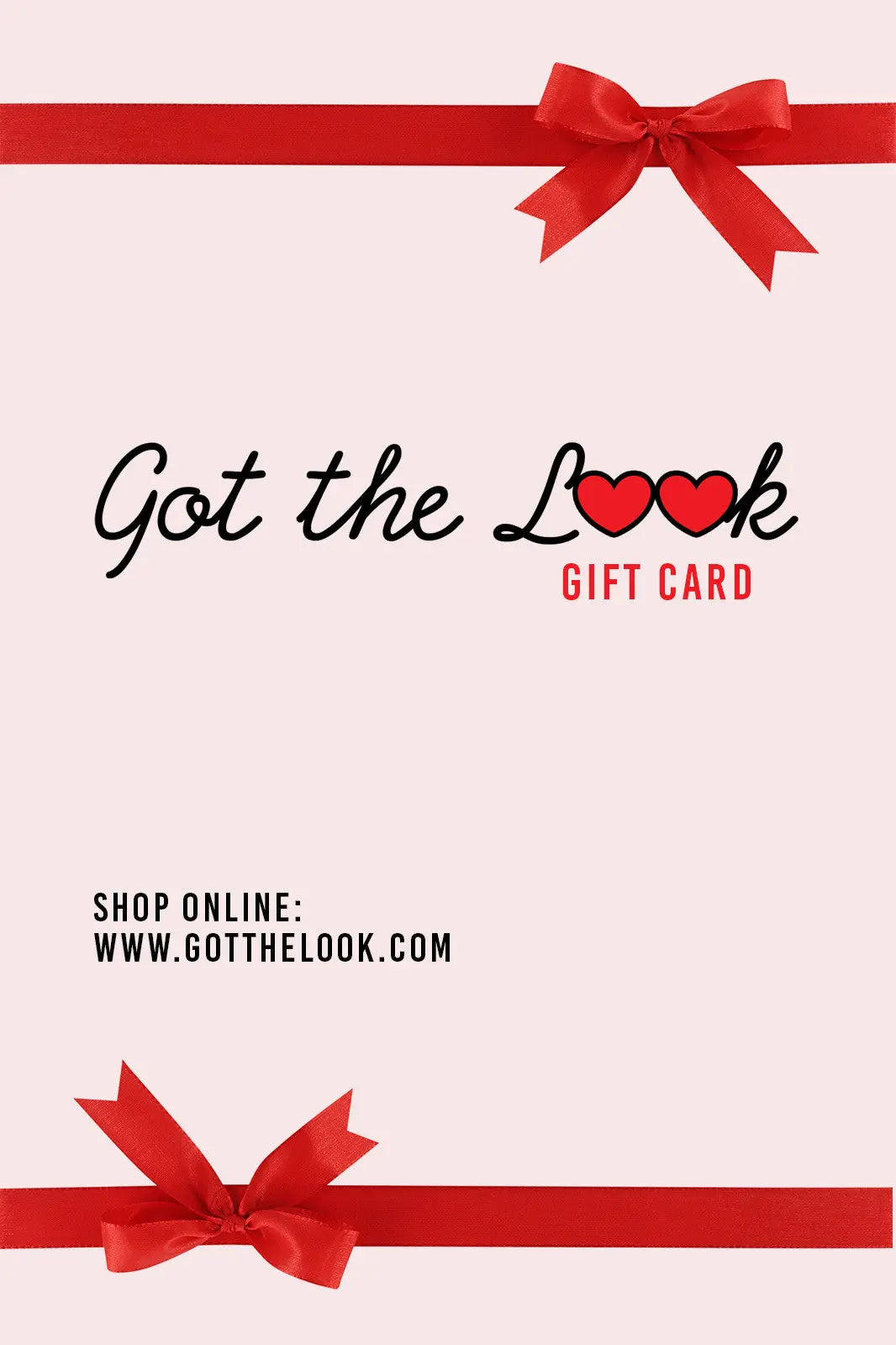 Gift Card Bare Feet Shoes